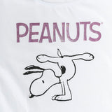 Conjunto para Niña 2 Piezas con Playera Snoopy® y Falda Short Plisada | Outfit Casual Peanuts®