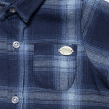 Conjunto de Niño Camisa de Cuadros Manga Larga + Pantalón Azul Marino | Outfit Casual y Elegante para Bebé