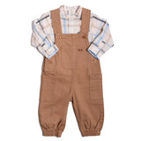 Conjunto de Overol y Camisa para Niño