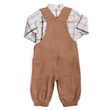 Conjunto de Overol y Camisa para Niño
