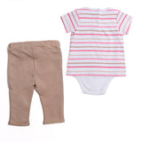 pañalero de Rayas y Pantalón para Bebé
