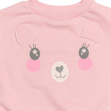 Conjunto para Bebé Niña 2 Piezas | Sudadera con Diseño de Osita y Leggings Estampados