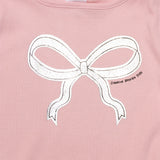 Playera Rib Niña Moñitos & Lazo –