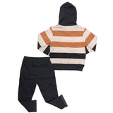 Conjunto Infantil con Sudadera de Rayas y Pants