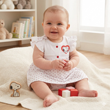 Vestido Body Snoopy® Corazones – Bebé Niña