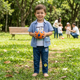 Conjunto Snoopy® para Niño Camisa Azul + Playera Road Trip + Pantalón de Mezclilla | Outfit Casual 3 Piezas