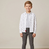 Conjunto de Niño Snoopy® 3 Piezas: Camisa + Playera + Jeans | Ropa Infantil Peanuts Oficial