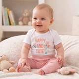 Conjunto para Bebé Niña 3 Piezas | Playera, Pañalero y Pantalón