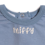 Conjunto de 3 piezas con sudadera, leggings y diadema con estampado de Miffy