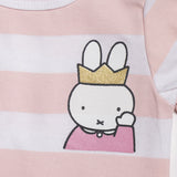 Mameluco Miffy® con Playera de Rayas para Bebé Niña | Set 2 Piezas "Best Friends Forever"
