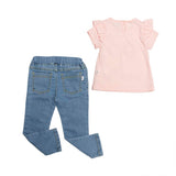 Conjunto para Bebé Niña 2 Piezas Miffy® | Playera con Olanes y Jeggings