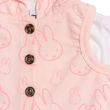 Conjunto para Bebé Niña Miffy® 3 Piezas | Chaleco con Capucha, Playera y Pantalón