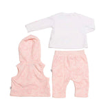 Conjunto para Bebé Niña Miffy® 3 Piezas | Chaleco con Capucha, Playera y Pantalón