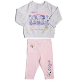 Conjunto Snoopy® para Bebé Niña | Sudadera "Positive Vibes" + Leggings Rosa