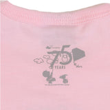 Conjunto Snoopy® para Bebé Niña Body Rosa con Olanes + Jegging de Mezclilla Clara | Outfit Casual y Moderno
