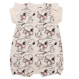 Mameluco Snoopy® “Pink Bow” – Bebé Niña