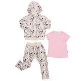 Conjunto Snoopy® “Pink Hug” – 3 Piezas para Niña