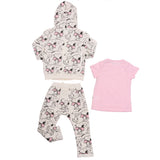 Conjunto Snoopy® “Pink Hug” – 3 Piezas para Niña