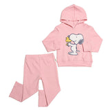 Conjunto para Bebé Niña Peanuts® 2 Piezas | Sudadera con Capucha y Leggings