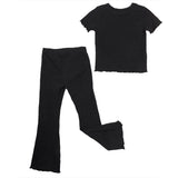 Conjunto de Niña Snoopy® Haha | Set Rib Acampanado con Licencia Oficial