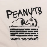 Conjunto de Niño Snoopy® Peanuts What's The Point? | Short Rayado con Licencia Oficial