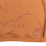 Conjunto 2 piezas de sudadera color marrón de Peanuts y pantalón de mezclilla