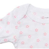 Set 3 Piezas para Bebé Niña | Flores Delicadas