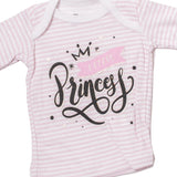 Set de 3 piezas pantalón, pañalero, y playera manga larga de princesa