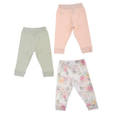 Set de 3 piezas pantalones para bebe