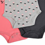 Set de 3 piezas de pantaloncitos de estampado de happy Panda