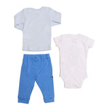 Conjunto para Bebé Niño Peanuts® 3 Piezas | Playera, Pañalero y Pantalón