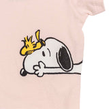 Conjunto para Bebé Niña Peanuts® 3 Piezas | Playera, Pañalero y Pantalón