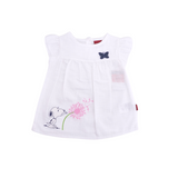 conjunto de 2 piezas short y playera manga corta con bordad de  Snoopy Spring