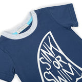 Set de 2 playeras con estampado de Shark shack