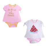 Set de 2 playero con estampado de  Wild Watermelon