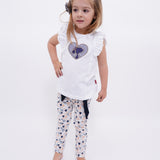 Conjunto de 2 piezas Pantalón y playera Snoopy Farm